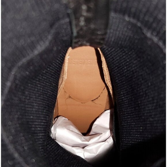 Vetements Eiffel Tower Sock Boots 39 US 8.5 Womens Black ASIS - Picture 9 of 13